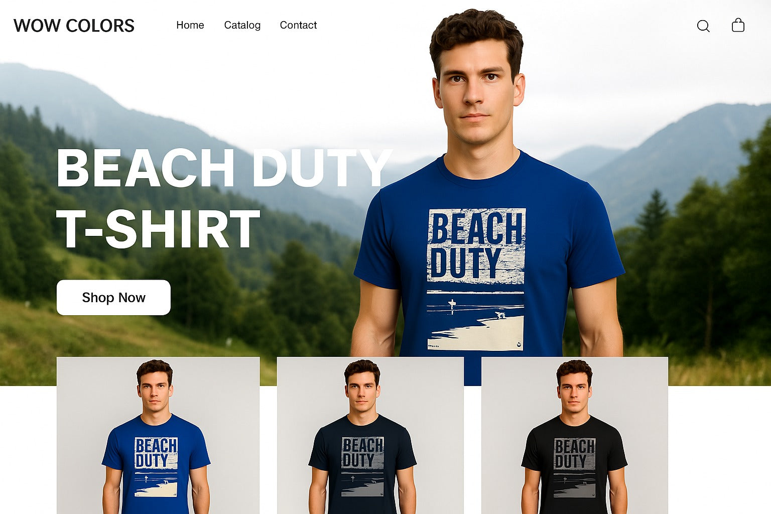 WOW COLORS T-Shirts